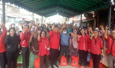 Ramadhan 1443H, PDIP Sibolga dan Tapteng Santuni 80 Anak Yatim Piatu