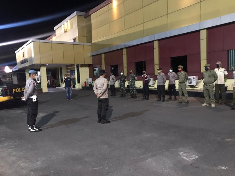 Polres Sibolga Gelar PAM Sholat Tarawih : Jaga kekondusifan, Keamanan Dan Toleransi 