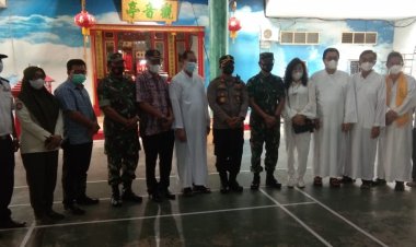 Forkopimda Sibolga kunjungi Rumah Ibadah di Hari Waisak 2566 BE