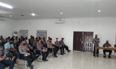 Polres Sibolga Sosialisasi PP no. 42 Tahun 2010 & Perkap no. 2 tahun 2017