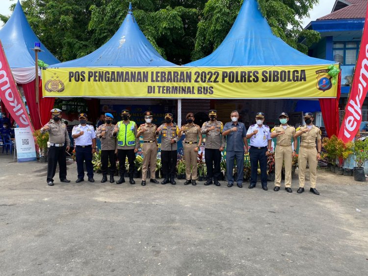 Taruna AAL & AAD Asal Sibolga  Kunjungi Pos PAM, Kapolres : Jaga Disiplin Dan Integritas