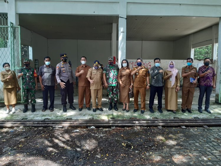 FORKOPIMDA Pastikan Penyakit Kuku dan Mulut (PMK) Hewan Tidak Menyebar Sibolga, Tinjau RPH