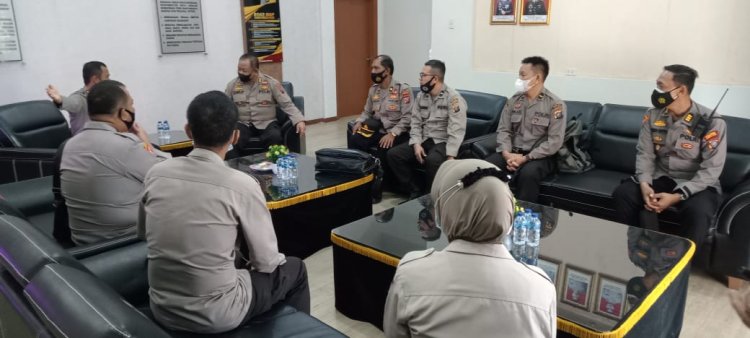 Supervisi Biro Logistik PoldaSu di Sibolga,  Untuk pengawasan dan pengecekan sistem pengadaan barang milik Negara