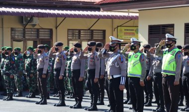 Apel Gelar Pasukan Operasi Patuh Toba Tahun 2022 Di sibolga, "Utamakan faktor keamanan dan keselamatan"