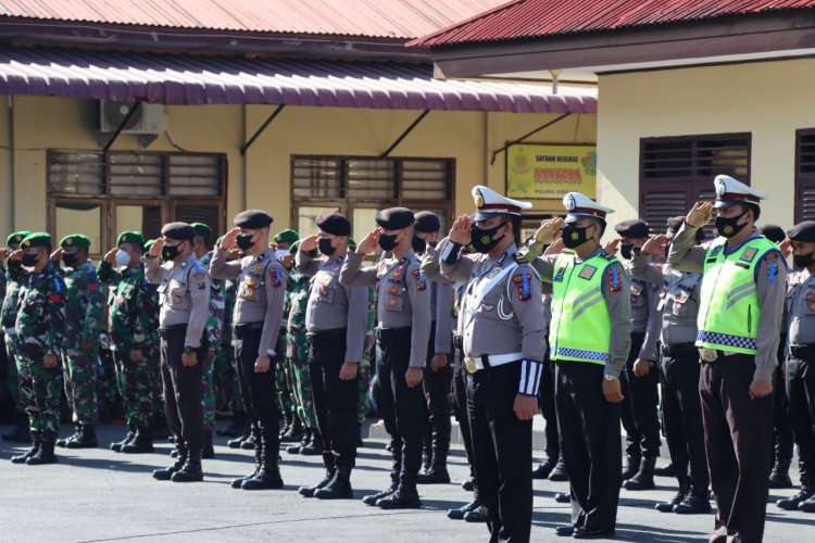 Apel Gelar Pasukan Operasi Patuh Toba Tahun 2022 Di sibolga, "Utamakan faktor keamanan dan keselamatan"