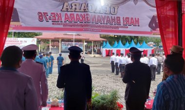HUT Bhayangkara ke 76 Di Sibolga, Presiden RI : "Saya Menaruh Harapan Besar Kepada Polri"