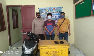 Curi Fiber Dari Gudang Kader Manik Sibolga, Warga Badiri Diamankan Dari Tanjung Balai 