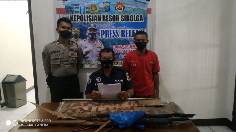 Polisi Amankan Pelaku Pembakaran Tor Simarbarimbing 