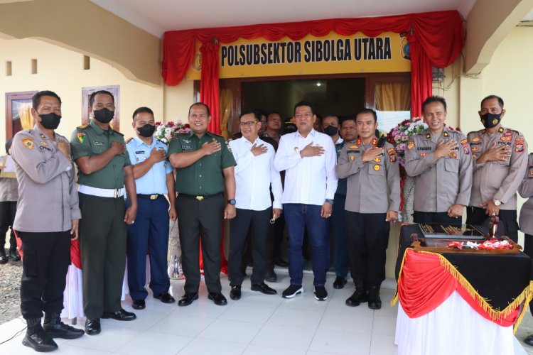 Polsubsektor Sibolga Utara Diresmikan, Akan Mulai Pelayanan Kepolisian 