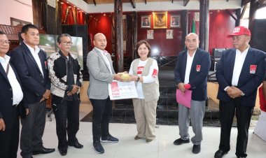 PSBI Beri Bantuan Untuk Korban Gempa Taput, Uang 100 juta