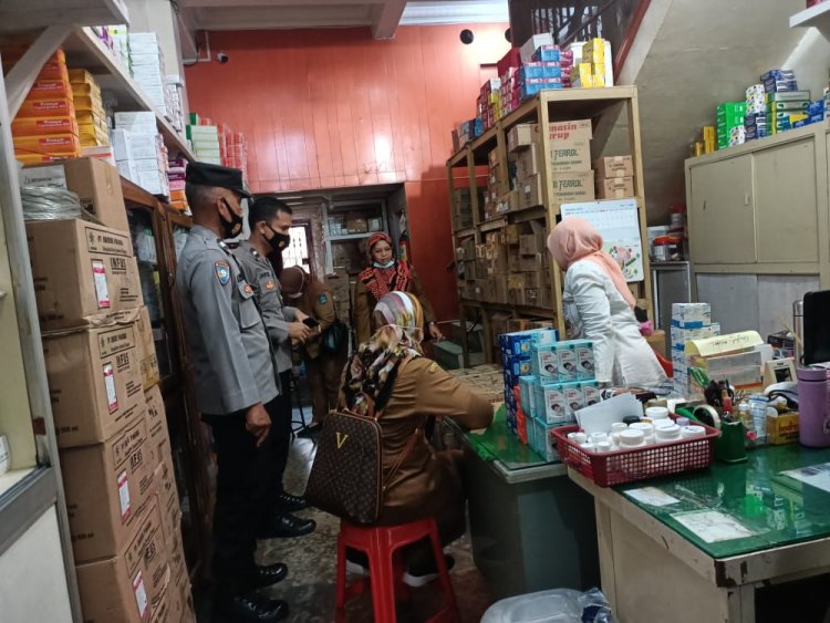 Polres Sibolga Pantau Peredaran Obat Sirup Untuk Antisipasi Gangguan Penyakit Ginjal Akut 