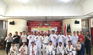 Kalapas Sibolga, Resmikan Dojo Karate-do Tako Lapas Sibolga : Untuk Tingkatkan Kapasitas Diri