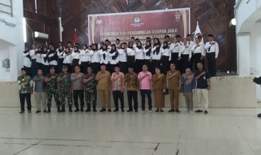 KPU Sibolga Lantik Anggota PPS se kota Sibolga