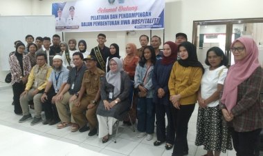 Litbang, Bersama Polmed & Kementrian Gelar Pelatihan dàn pendampingan dalam pembentukan jiwa hospitality