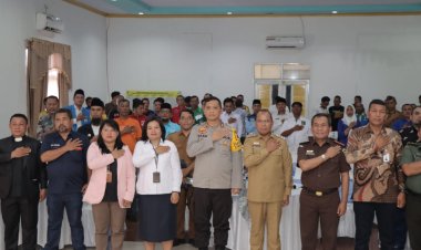 Polres Tapteng Gelar Deklarasi Pemilu Damai 2024 