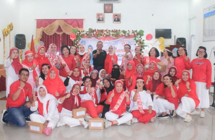 Semarak Perayaan HUT Ke-79 RI, TP PKK Gelar  Berbagai Perlombaan Unik