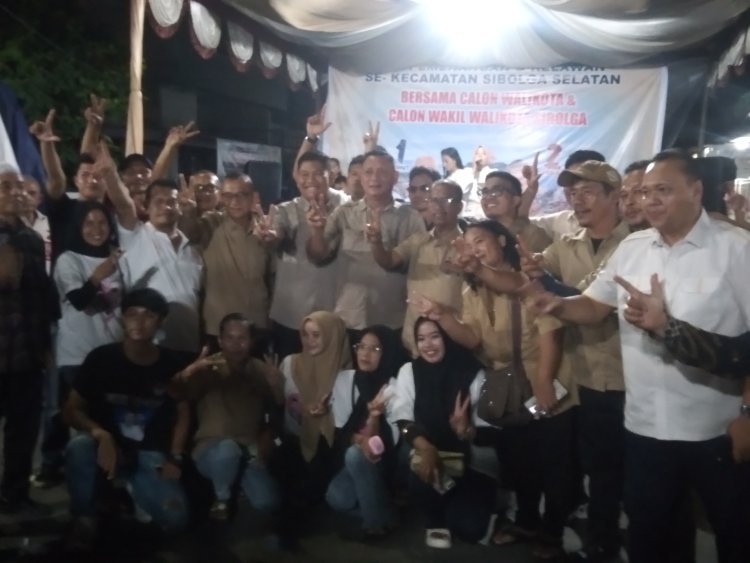 Paslon No. 2 : Hanya Faham Yang Bisa Lanjutkan Pembangunan Kota Sibolga, Karena Berdiri Diatas Kaki Sendiri!