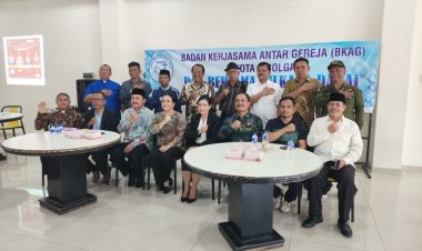 BKAG Gelar Doa Bersama Untuk Pilkada Damai Kota Sibolga Tahun 2024.