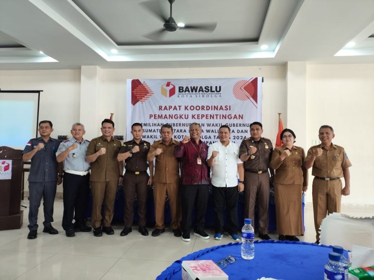 Bawaslu Sibolga, Gelar Rakor Pemangku kepentingan Untuk Tahapan Kampanye, pemungutan dan penghitungan suara