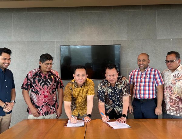 UBP Labuhan Angin Teken PKT Pengamanan dengan Mako Kopassus